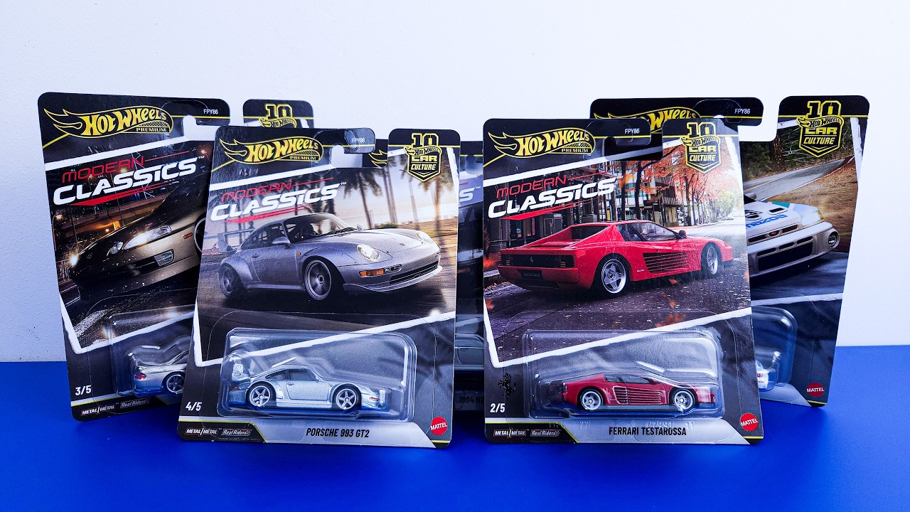 Hot Wheels Car Culture Modern Classics 6 Unboxing: Ferrari