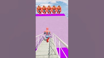 GTA 5 Epic Water Ragdolls Spiderman Jump/Fails Ep 1569 #shorts