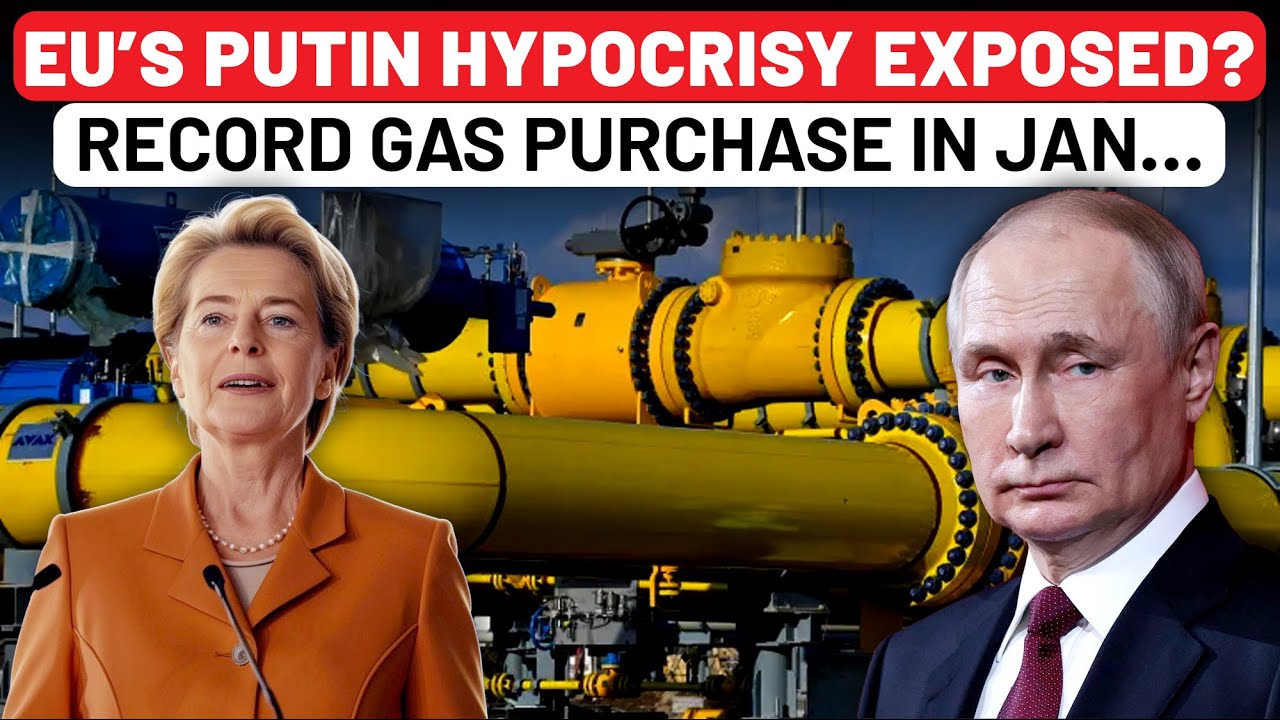 EU Betraying Zelensky? Buys Russian Gas At Record Speed Despite Amid ...