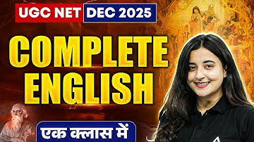 UGC NET English Literature | UGC NET English All 10 Units Revision By Aishwarya Mam