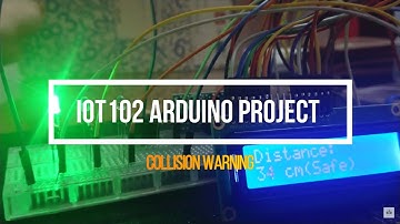 IOT102 Arduino Project - Cảnh báo va chạm.