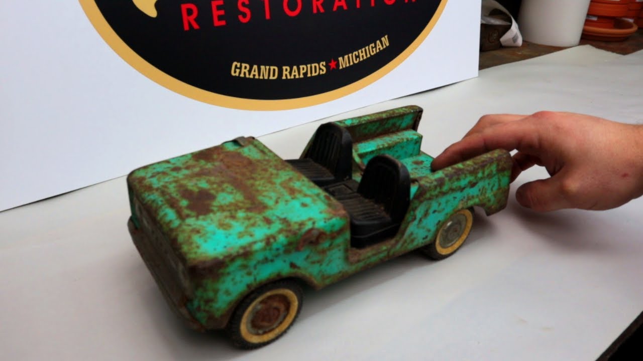 Vintage 60's Nylint Ford Bronco Restoration YouTube