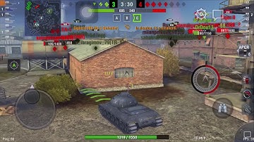 IS-3 Defender: mastery game at Port Bay. Wotblitz
