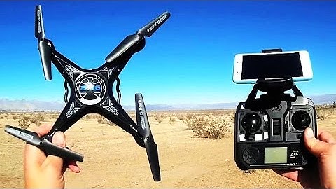 BAYANGTOYS X5C-1 Upgraded Version WIFI FPV Flight Test Review