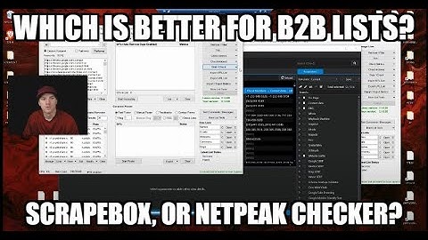 Scrapebox and Netpeak Checker B2B List Case Study