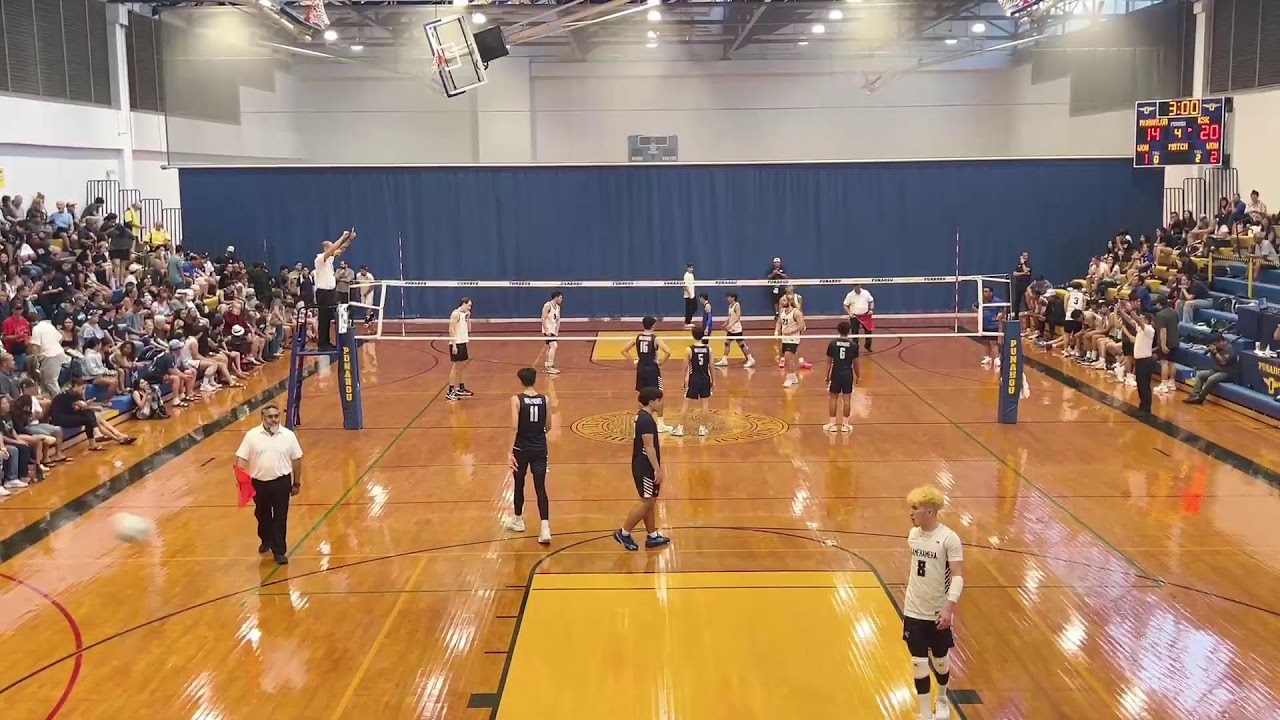 2024 HHSAA Boys Volleyball Tournament Semi Finals Moanalua vs