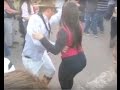 PUNTA SUELA Y TACO Bailan Chamamé Maceta en calles Itatí, Corrientes