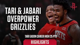 Tari Eason / Jabari Smith Jr. Game Highlights vs Grizzlies 12/13/23 l Houston Rockets