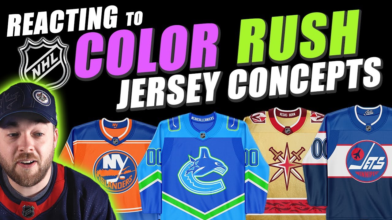 NHL Color Rush Concepts (Central Division)