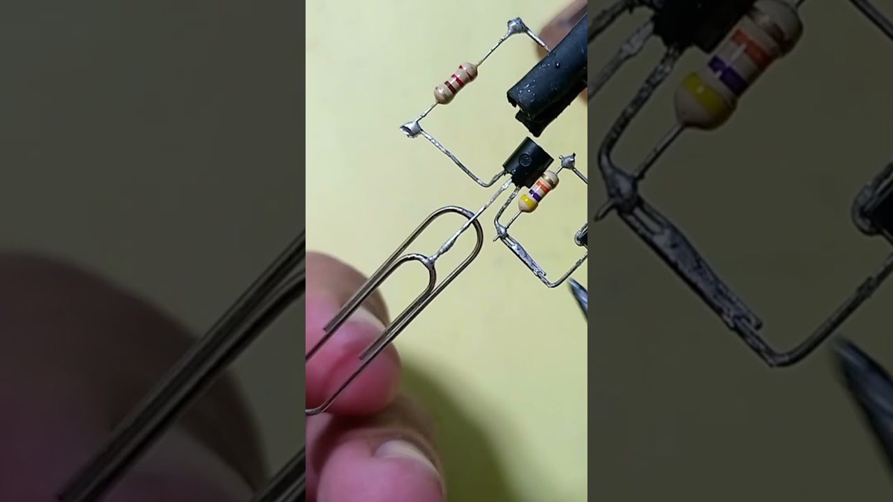 2n2222 Transistor| Touch Sensor | Electronics Projects  