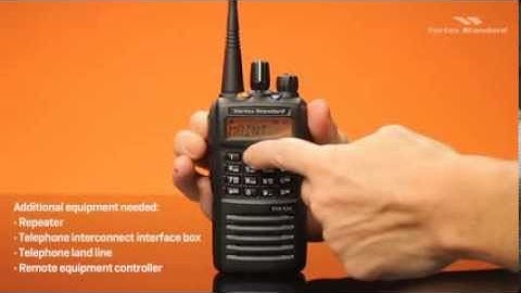 Vertex Standard eVerge VX-539 Telephone Interconnect 847-245-4800 www.LakelandCom.com