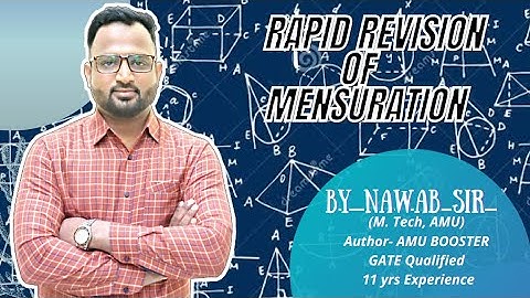 Rapid Revision of Mensuration| Class 10th| AMU XI Entrance @imageclasses