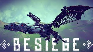 Besiege Best Creations - 2 Headed Flying Wyvern Transformer! - Sniper Tank & More - Besiege Gameplay