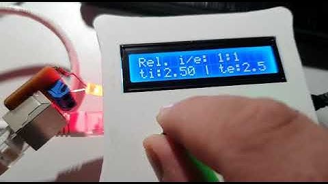 Primera simulación de respiración artificial con un controlador digital basado en Arduino