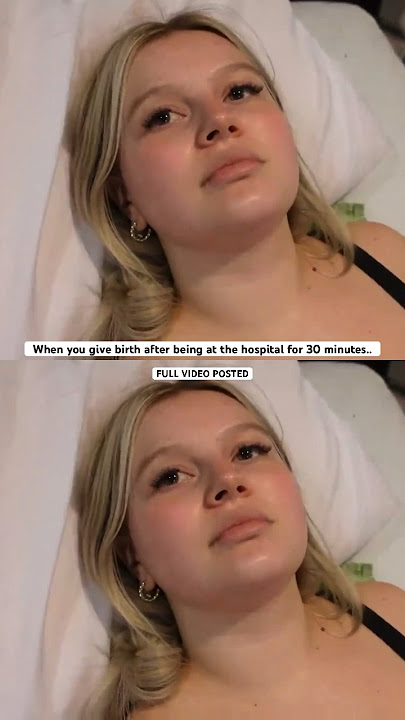 Giving birth after being at the hospital for 30 minutes.. #birth #baby #short #pregnant #pregnancy