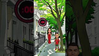 Ronaldo Tests Messi &amp; Georgina’s Brain 🤯🔥 | Can You Solve This Riddle? #shorts