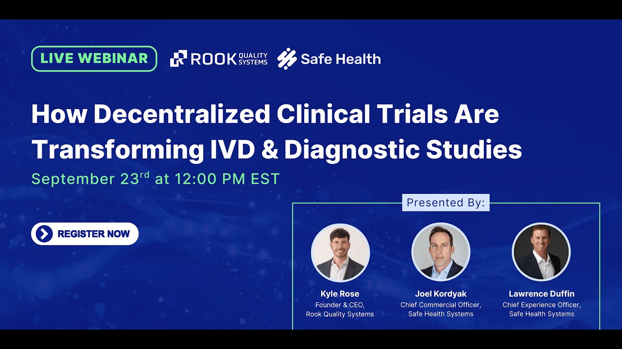 How Decentralized Clinical Trials (DCTs) Are Transforming IVD & Diagnostic Studies