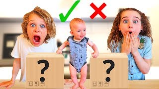 BABY CONTROLS OUR DAY *ends in tears* 24 Hour Baby controls our life by choosing mystery boxes