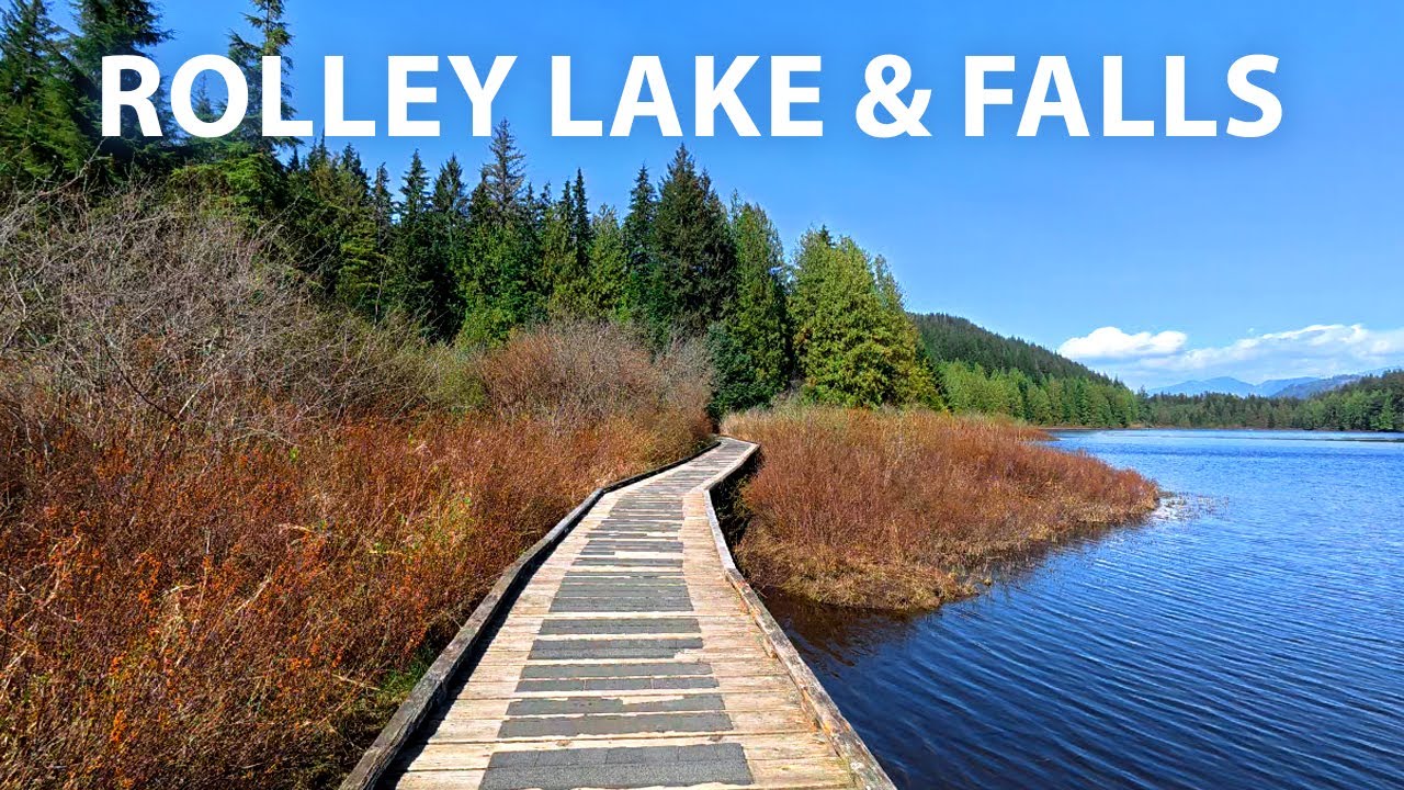 Serene Springtime hike around Rolley Lake and up to Rolley Falls ...