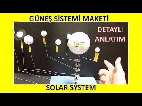 Video: Güneş Sisteminin Maketi Nasıl Yapılır