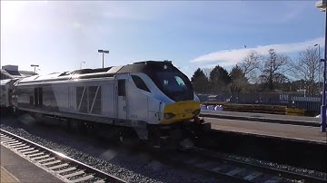 Chiltern Railways 68013 & 68015 + Dvt,s at Banbury