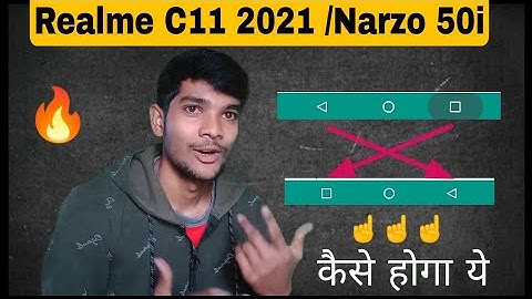 Realme c11 Navigation buttons change | Realme C11 2021 | change Back button and Recent Button