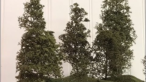 Build Diorama Trees FAST (Around 15 Minutes)