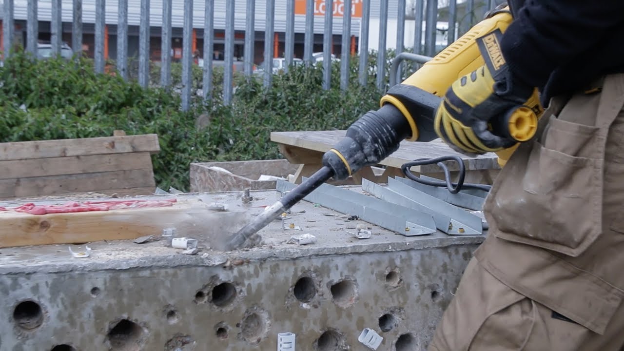 Dewalt D25810K SDS Max Chipping Hammer - Ideal for Light Construction Work