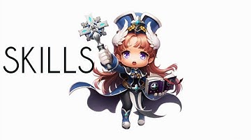 MapleStory2 - Priest Class Skill Animations