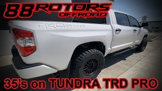 2019 Toyota Tundra TRD Pro Shims, Shackles, Lift, BMC, 35's