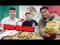 MEXICAN FOOD MUKBANG W A PRO BOXER!!! ( Marc Castro) Vlogmas DAY 17