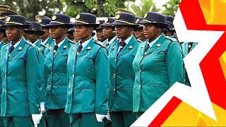 Zi̇mbabve Kadin Kuvvetleri̇ Savunma Kuvvetleri Ve Polis Akademisi Mkushi Askeri Geçit Töreni