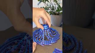Articulated Jellyfish Fidget Toy 3D Print | 16 Tentacles Sensory Stress Relief ASMR
