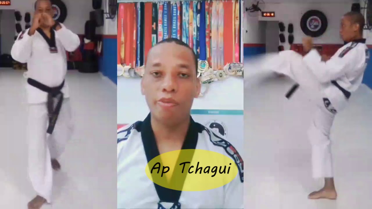 Programa "Para fazer em casa" Chutes faixa branca Taekwondo YouTube