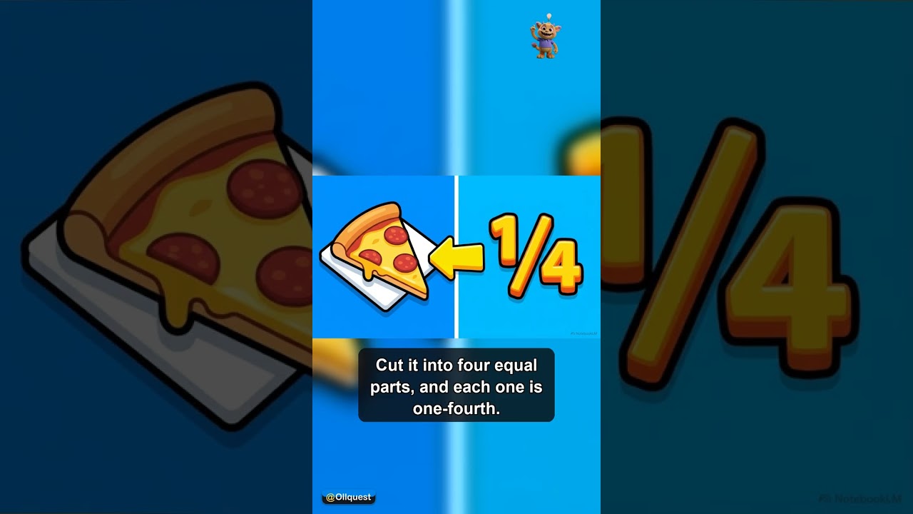 Fractions with Pizza! 🚀 #Shorts