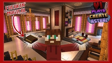 SUMMONING MY ITEMS WITH REDSTONE MAGIC | Create Astral Ep 2?? | Modded Minecraft