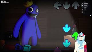 FNF Roblox Rainbow Friends vs Blue Gameplay :3 @scottbitgaming