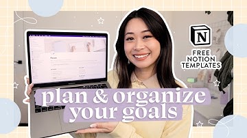 How to Plan & Achieve Your Goals with Notion 💻 (tour + templates)