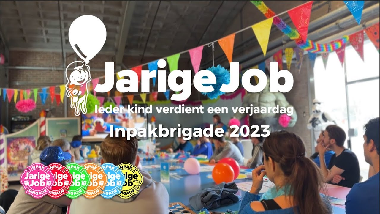 Stichting Jarige Job | Aftermovie | Inpakbrigade 2023 - YouTube