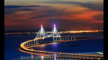 Incheon Bridge modeling by AutoCAD 3D - SpeedArt./ 오토캐드를 활용한 인천대교 모델링.