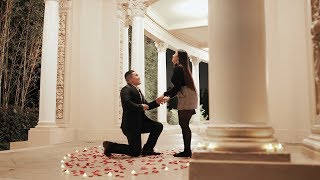 Surprise Proposal at Balboa Park in San Diego, CA