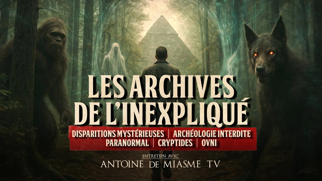 Disparitions mystérieuses, Cryptides, Ovni : Avec Ant1 de @MiasmeTv