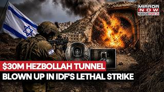 Idf Destroys 30-meter Hezbollah Tunnel In Southern Lebanon, Claims New Strike Success