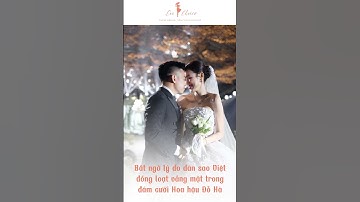 Bất ngờ lý do dàn sao Việt đồng loạt vắng mặt trong đám cưới Hoa hậu Đỗ Hà