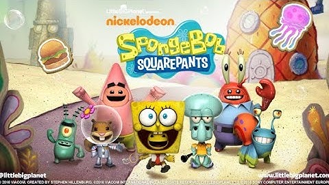 LittleBigPlanet 3 - SpongeBob Square-Pants DLC Level Pack Trailer | PS4, PS3