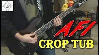 AFI - Crop Tub - Punk Guitar Cover (guitar tab in description!)