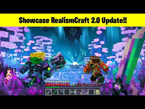 REALISM CRAFT 2.0 UPDATE!! THE COOLEST ADDON IN MCPE 1.21!!