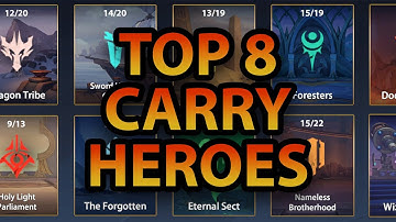 Infinite Magicraid : BEST CARRY HEROES TO REROLL FOR AND THEIR BUILDS !!