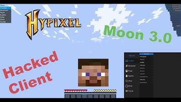 Moon 3.0 Minecraft Hacked Client | Insane Hypixel Bypass *Paid* (Kill Aura, Infinite Fly, Scaffold)