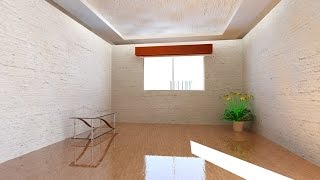 AutoCAD Rendering Settings Interior Bedroom Complete 1/10